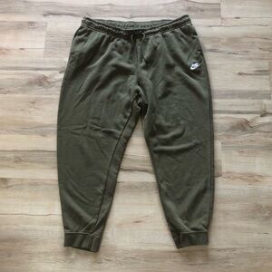 Nike Olive Green Men's Joggers